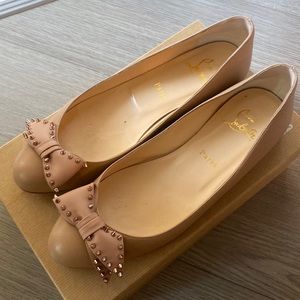 Christian Louboutin ballarina flats size 38.5
